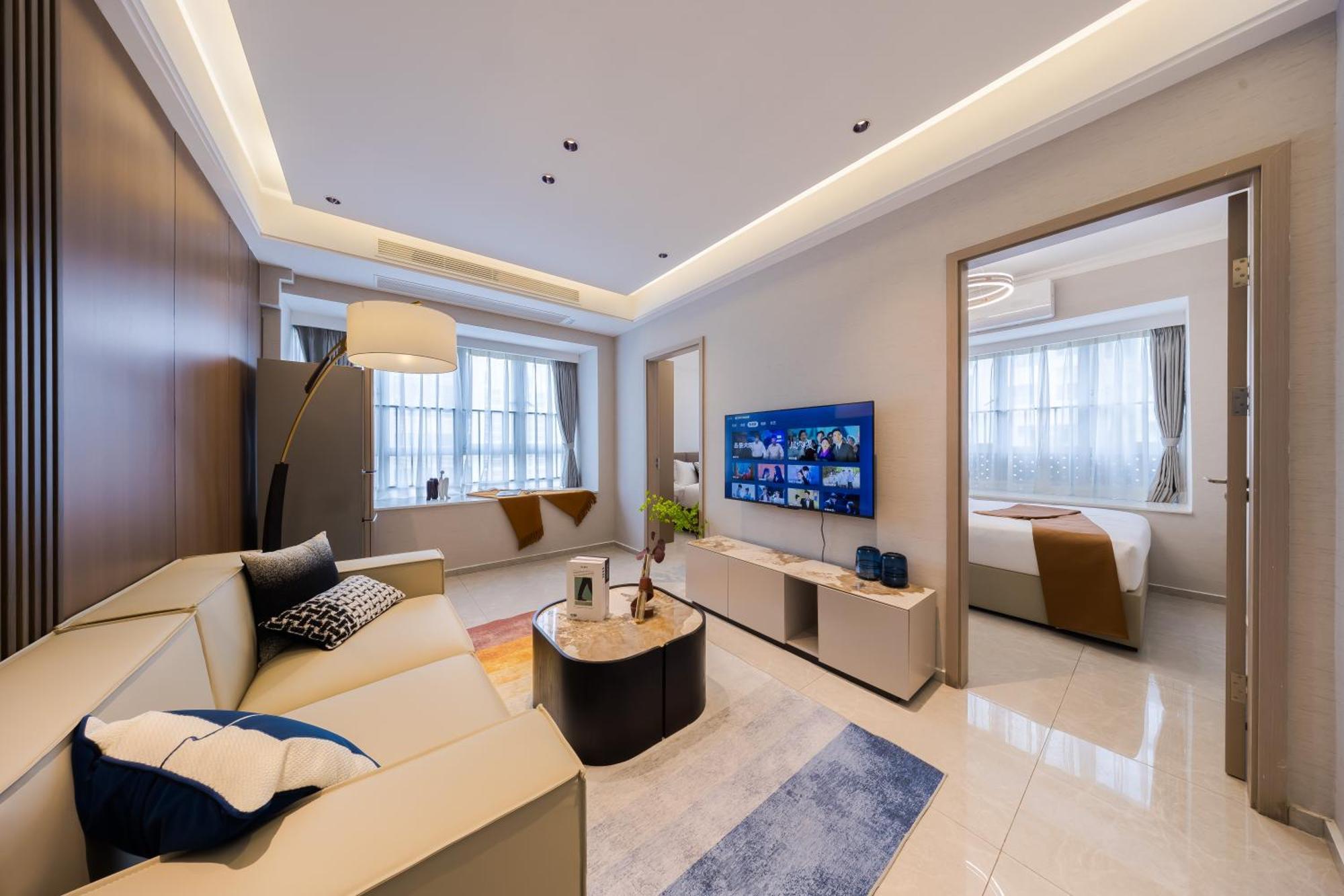 XI Ke Executive Apartment - Shenzhen Futian Exhibition Center Exterior foto