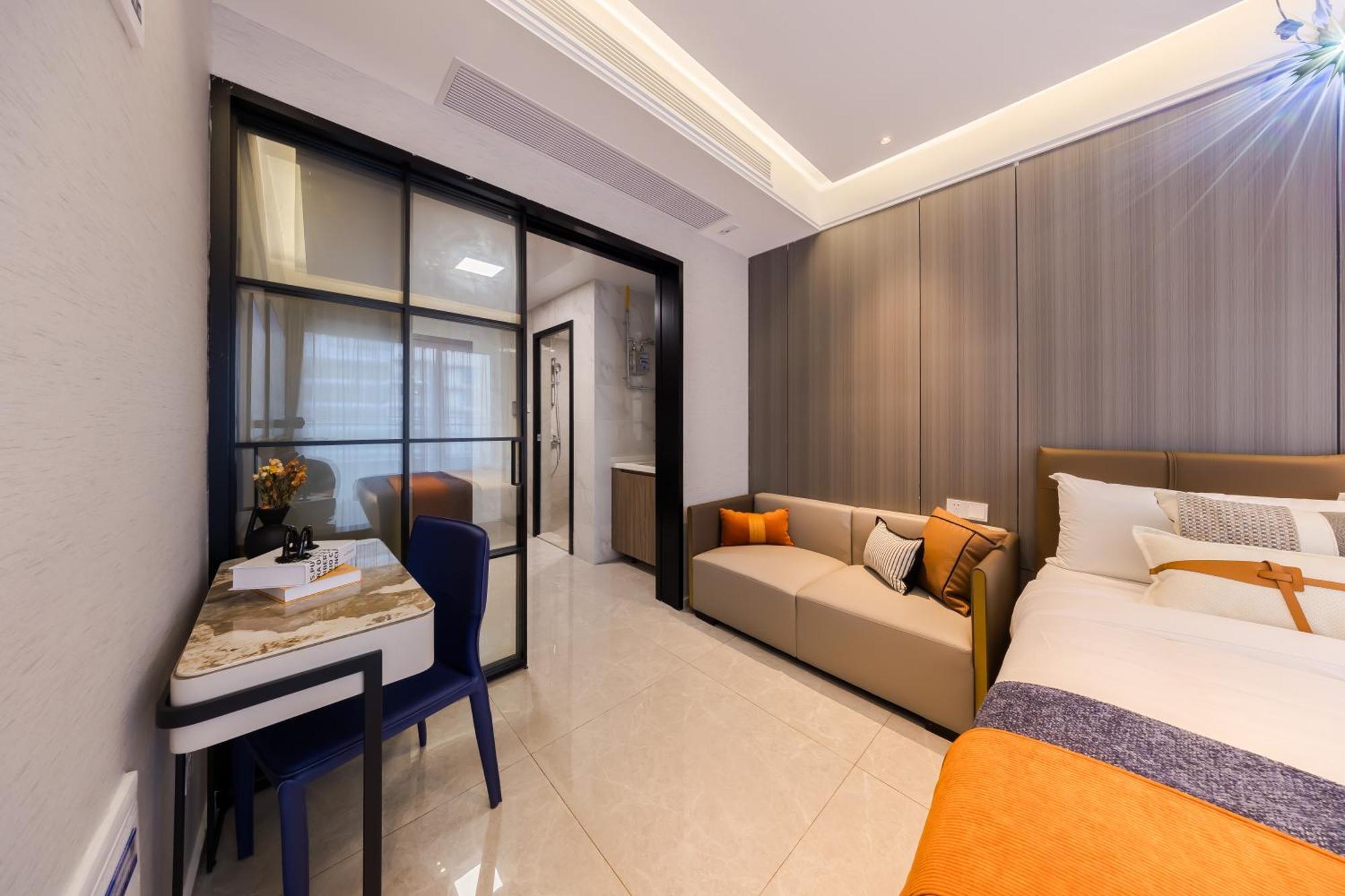 XI Ke Executive Apartment - Shenzhen Futian Exhibition Center Exterior foto