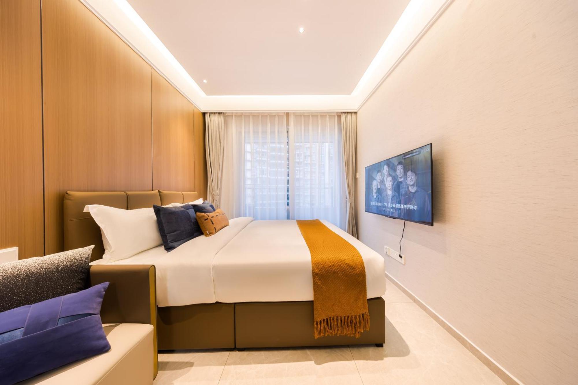 XI Ke Executive Apartment - Shenzhen Futian Exhibition Center Exterior foto