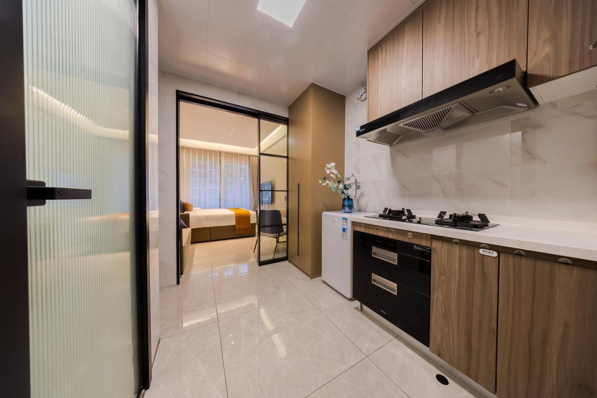 XI Ke Executive Apartment - Shenzhen Futian Exhibition Center Exterior foto