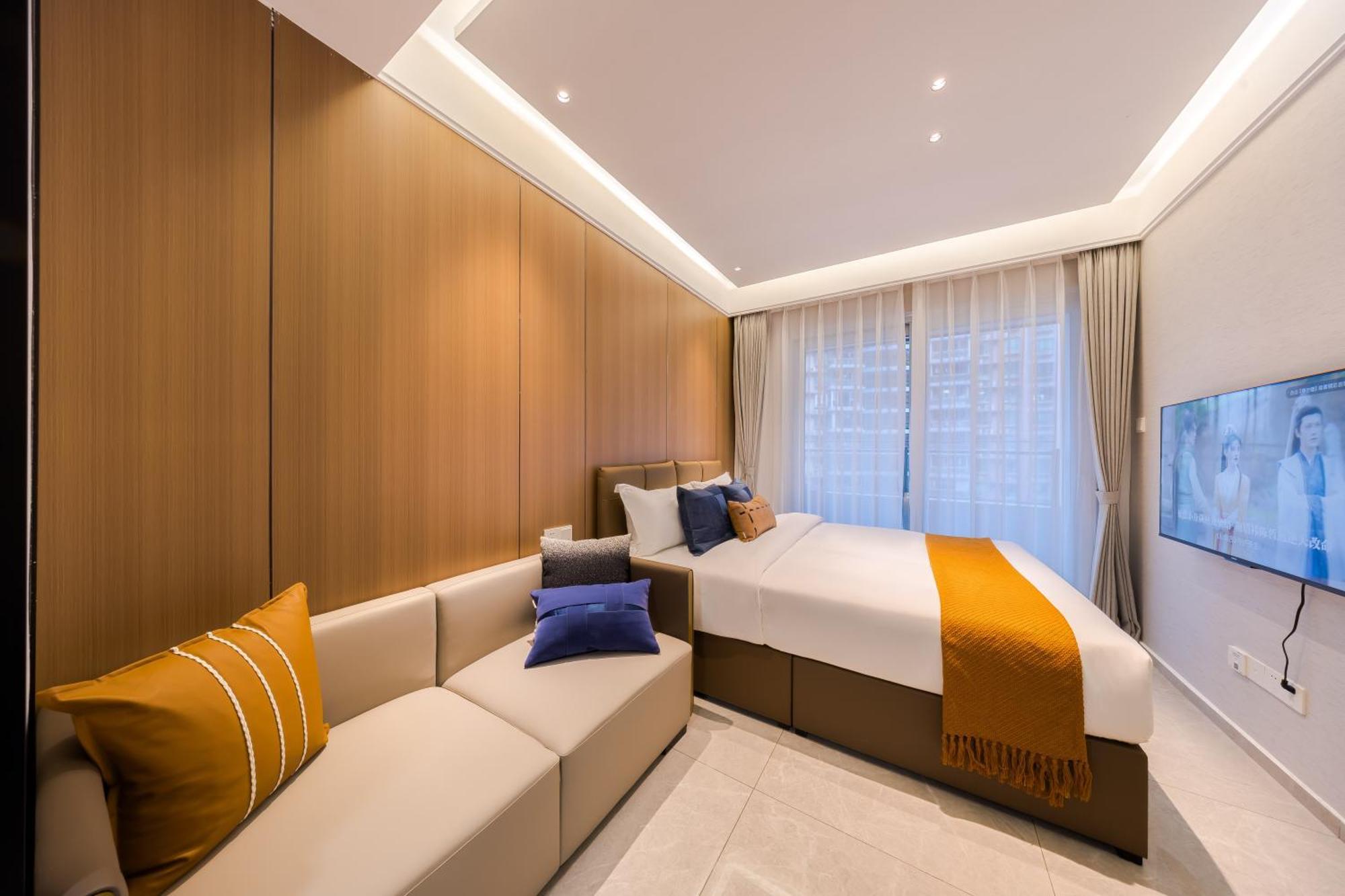 XI Ke Executive Apartment - Shenzhen Futian Exhibition Center Exterior foto